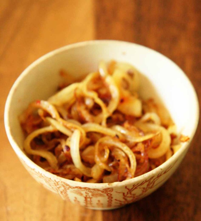 bakkie gekarameliseerde uie met saffraan IMG_1945 RESIZE