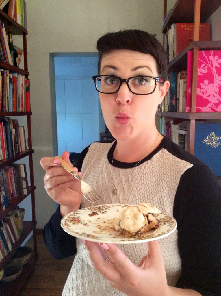 Roxane pout haar pad deur die soet meringuekoek