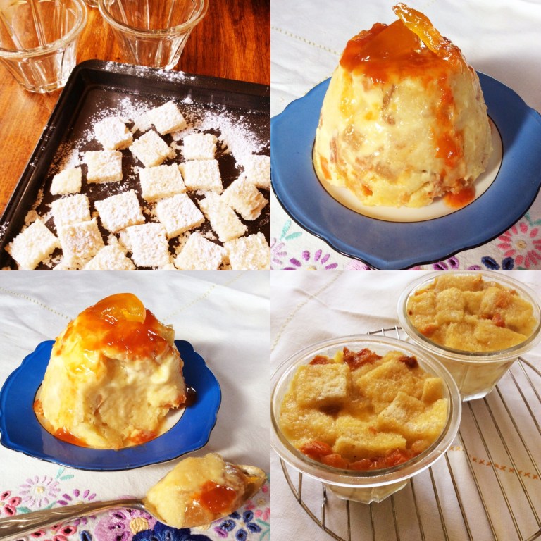 Baie, baie lekker gebakte poeding vir die lente. Elegant, maar maklik. 