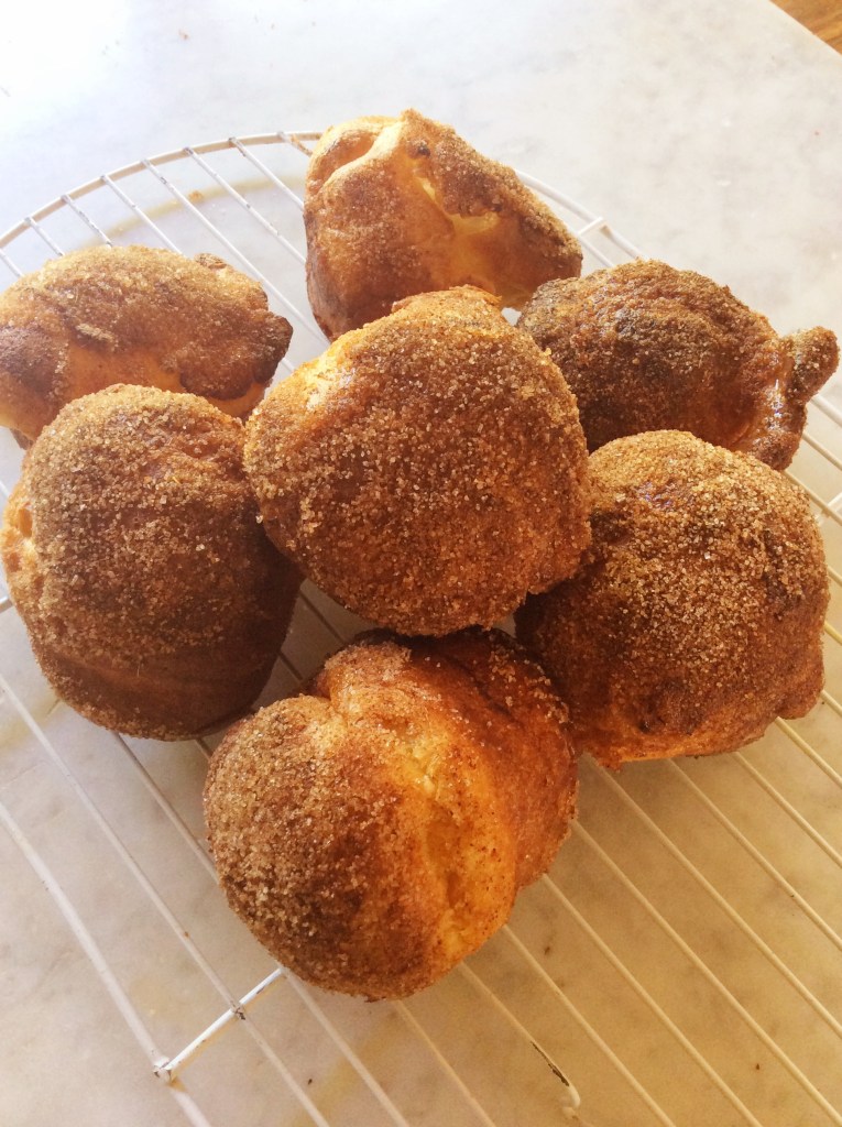 My blaasoppies dompel ek sommer in speserysuiker.