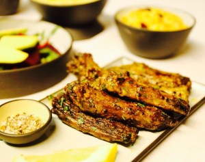 Fritz se skaapstertjies op Diana se borde.